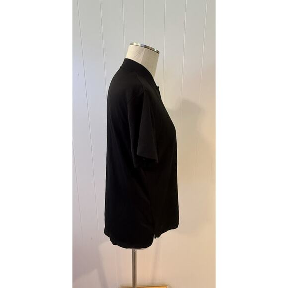 Nike Golf Dri-FIT Polo Shirt Black XL Short Sleeve Performance Lightweight Mens - Picture 4 of 10